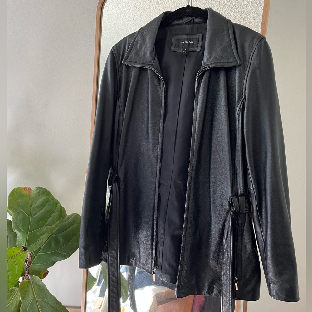 Leather jacket